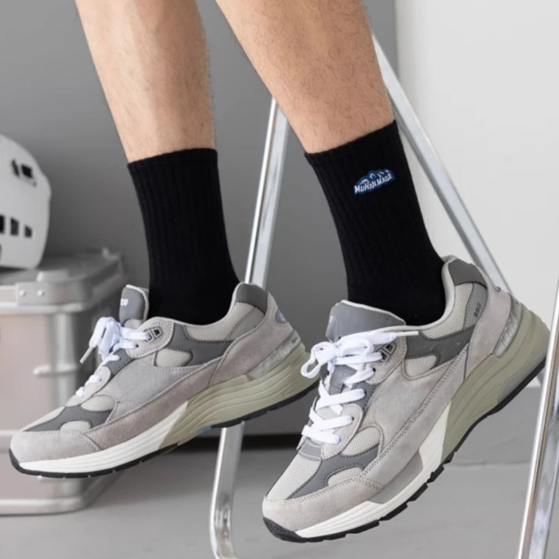 Erkek Retro Orta Boy Çorap (4'lü Paket)