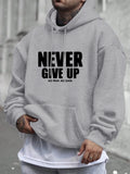 ZERRA "Never Give Up" Polar Hoodie