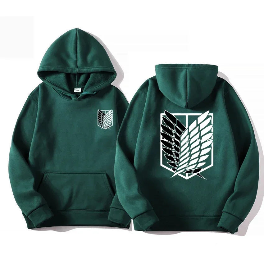 ZERRA Anime Grafik Hoodie