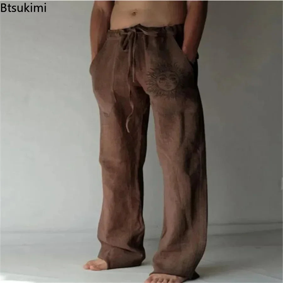 ZERRA Çiçek Baskılı Oversize Jogger