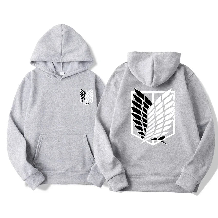 ZERRA Anime Grafik Hoodie