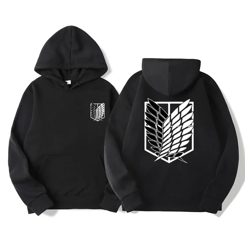 ZERRA Anime Grafik Hoodie