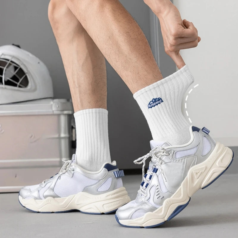 Erkek Retro Orta Boy Çorap (4'lü Paket)