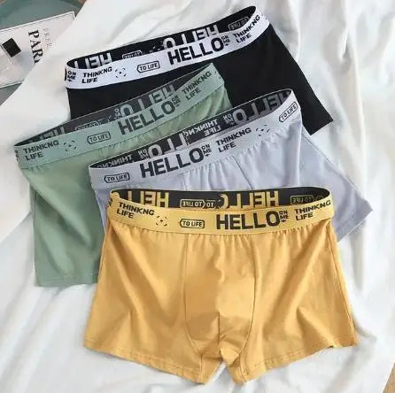 Erkek Boxer Şort (4'lü Paket)