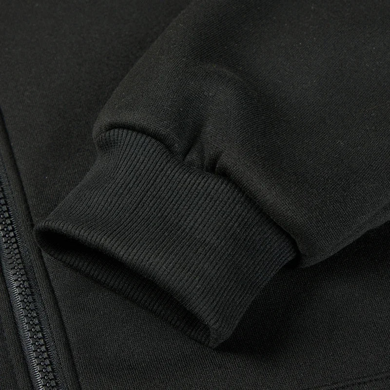 ZERRA Günlük Fermuarlı Hoodie