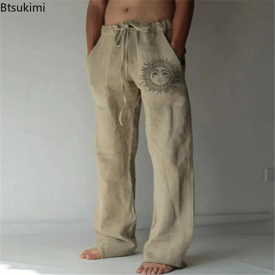 ZERRA Çiçek Baskılı Oversize Jogger