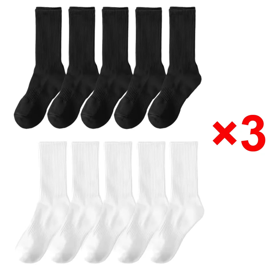 Erkek Pamuklu Uzun Çorap (20'li Set)
