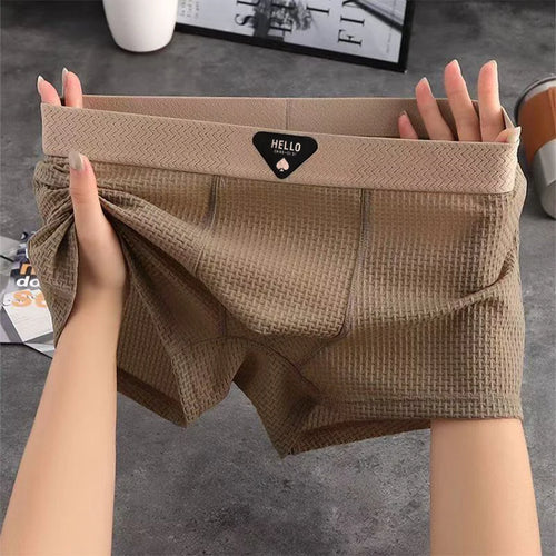 Erkek İpek Boxer Büyük Beden (4'lü Paket)