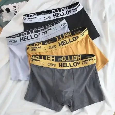 Erkek Boxer Şort (4'lü Paket)