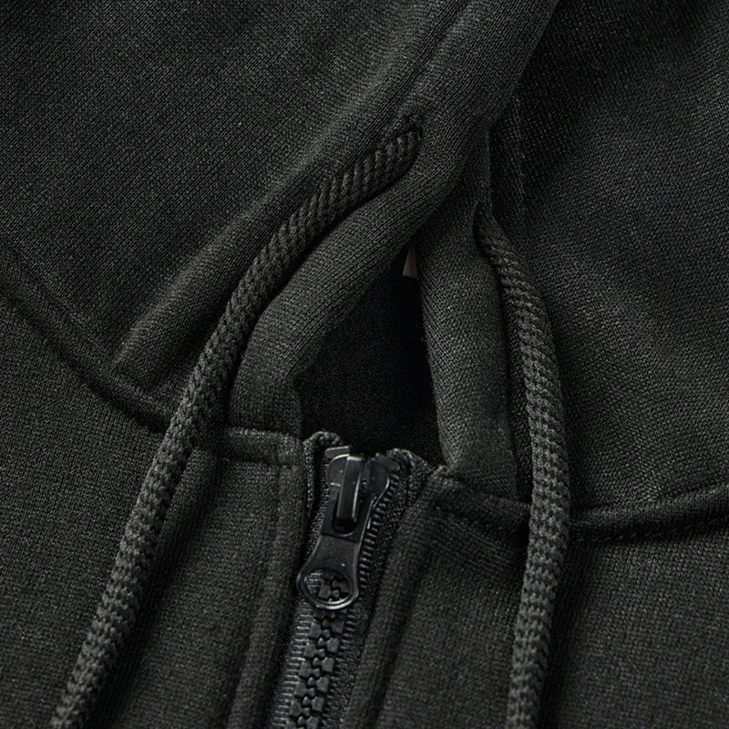 ZERRA Günlük Fermuarlı Hoodie