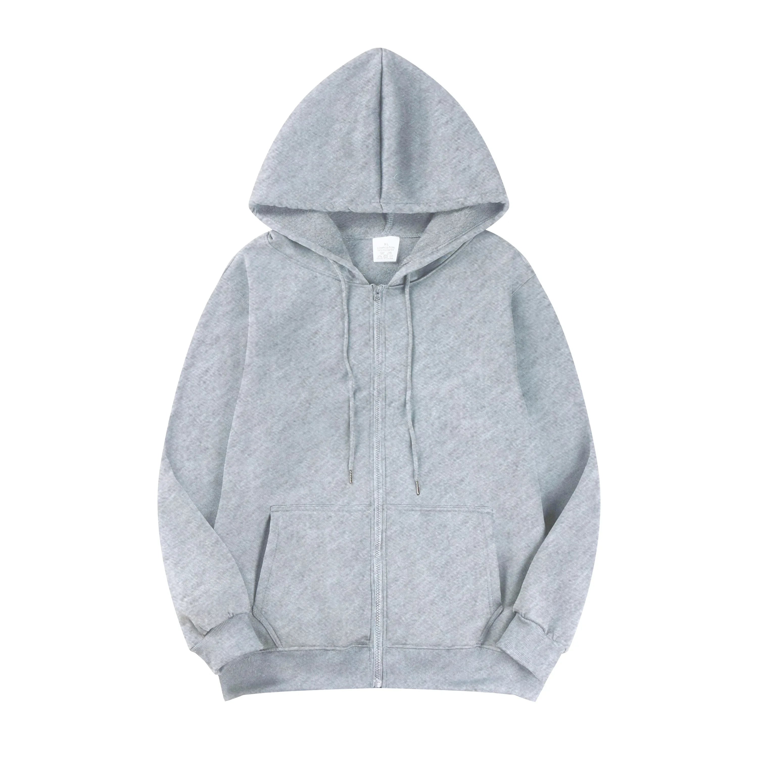 ZERRA Günlük Fermuarlı Hoodie