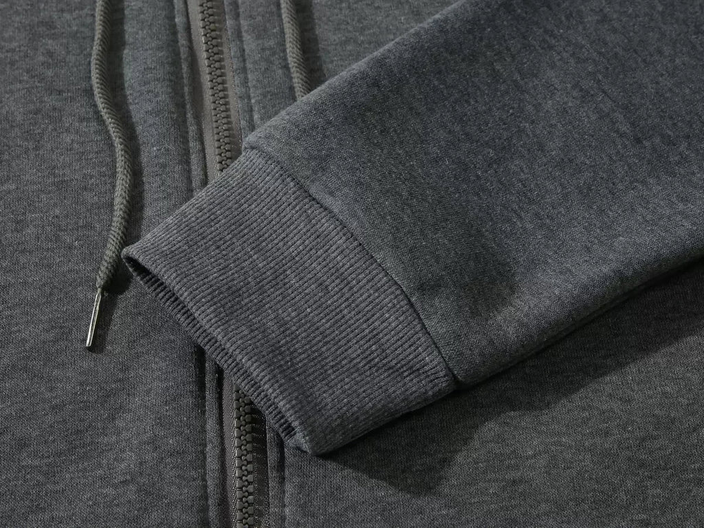 ZERRA Y2K Grafik Fermuarlı Hoodie