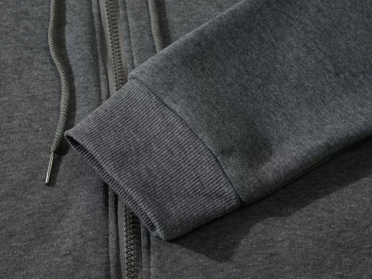 ZERRA Y2K Grafik Fermuarlı Hoodie