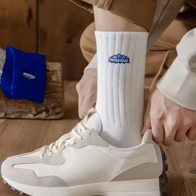 Erkek Retro Orta Boy Çorap (4'lü Paket)